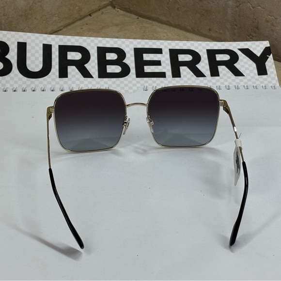New Burberry BE3119 1109/8G Jude Light Gold Sunglasses main image 10